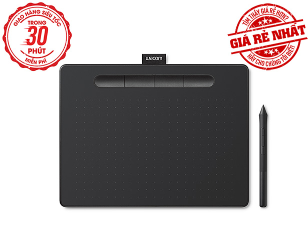 Bảng Vẽ Điện Tử Wacom Intuos M CTL6100 (Black)