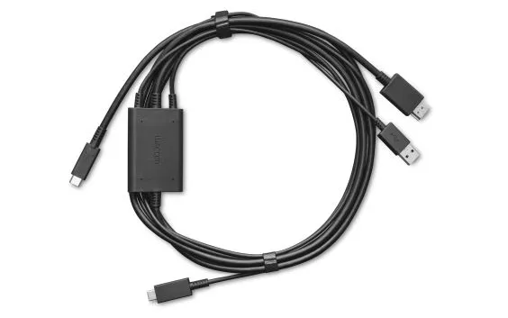 Cáp Wacom One 12 / 13 Touch 3-in-1 Cable