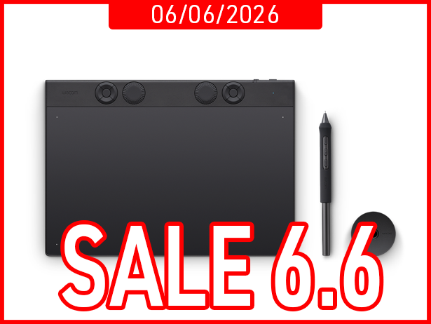 Bảng Vẽ Điện Tử Wacom Intuos Pro M PTK670 (Model 2025)