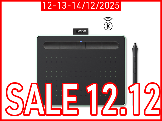 Bảng Vẽ Điện Tử Wacom Intuos S CTL4100WLE (Bluetooth, Green)