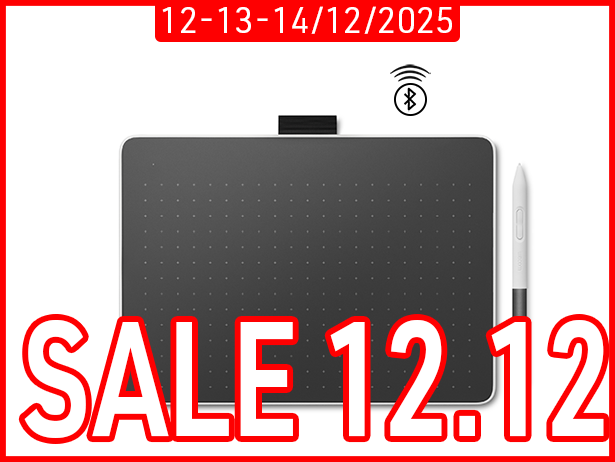 Bảng Vẽ Điện Tử Wacom One M CTC6110WL (Bluetooth, White)