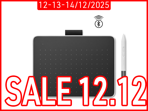 Bảng Vẽ Điện Tử Wacom One S CTC4110WL (Bluetooth, White)