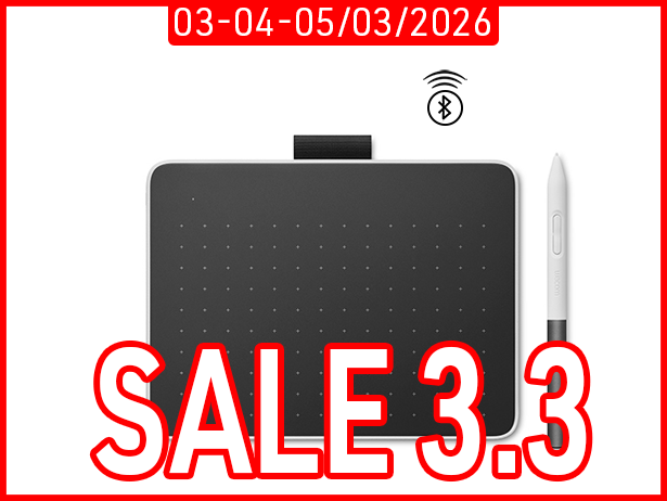 Bảng Vẽ Điện Tử Wacom One S CTC4110WL (Bluetooth, White)