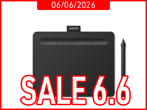 Bảng Vẽ Điện Tử Wacom Intuos S CTL4100 (Black)